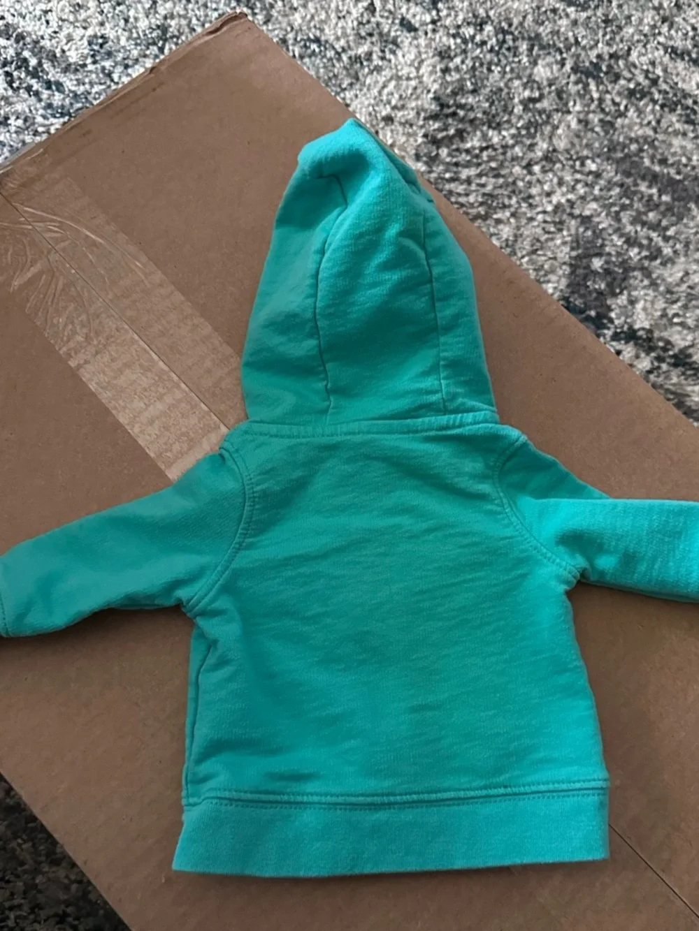 Carter's Hoodie For infant - Size newborn - Green - Weiner/Sausage Dog